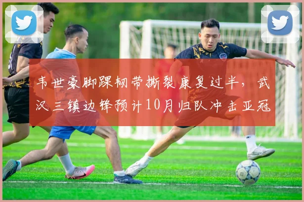 韦世豪脚踝韧带撕裂康复过半，武汉三镇边锋预计10月归队冲击亚冠